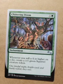 MTG Magic the Gathering Chittering Doom (104/288) Unstable LP/NM BULK DISCOUNT - Image 1