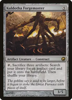 Kuldotha Forgemaster: MtG Magic the Gathering Scars of Mirrodin Rare - Image 1