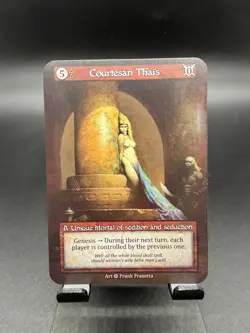 Sorcery: Contested Realm Alpha Non-foil Courtesan Thais Frank Frazetta Art - Image 1