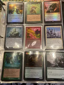 Magic The Gathering Tempest Binder Official Collection Lot - Image 2