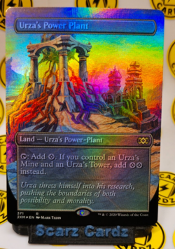 Urza's Power Plant (Borderless) Double Masters Foil - Image 1
