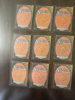 MTG Beta (Lot Of 9) Heavily played HP/Damaged - Image 2