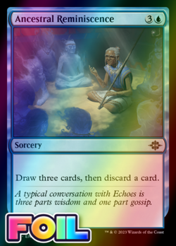 x1 Ancestral Reminiscence LCI MTG 45 FOIL COMMON M/NM 1x - Image 1