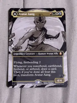 Avatar Aang - #308 Regular (Borderless) Avatar: The Last Airbender - Mtg - Image 1