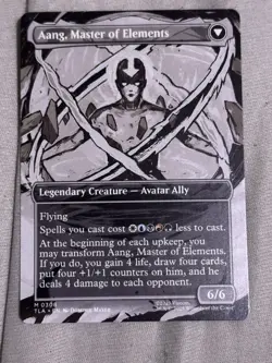 Avatar Aang - #308 Regular (Borderless) Avatar: The Last Airbender - Mtg - Image 2