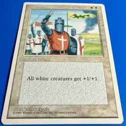 1 BANNED MTG Magic The Gathering Crusades | Fourth Edition 4ED | NM - Image 5