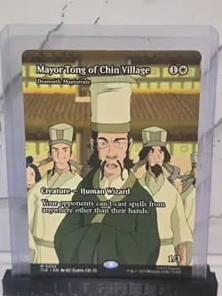 MTG Avatar The Last Airbender Mayor Tong of Chin Village #0002 Borderless - Image 1