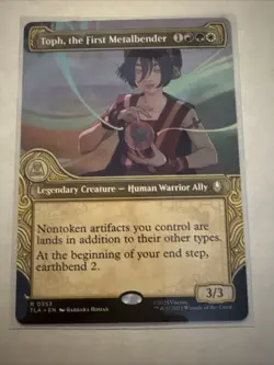 Toph, the First Metalbender Showcase #353-Rare Extended Art The Last Airbender - Image 1