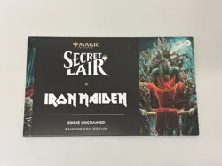 MTG Secret Lair drop Iron Maiden Eddie Unchained - Rainbow Foil Edition - Image 1