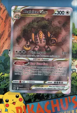 Pokemon TCG Regigigas VSTAR GG55/GG70 Crown Zenith: Galarian Gallery Holo NM/M - Image 1
