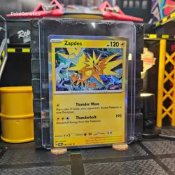 Zapdos Twilight Masquerade Holo Pokemon TCG 065/167 Scarlet & Violet Rare - Image 3