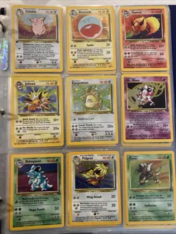 Pokemon Jungle Complete MASTER Set 64/64 + Clefable 1st Edition LP-NM - Image 1
