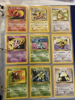 Pokemon Jungle Complete MASTER Set 64/64 + Clefable 1st Edition LP-NM - Image 3