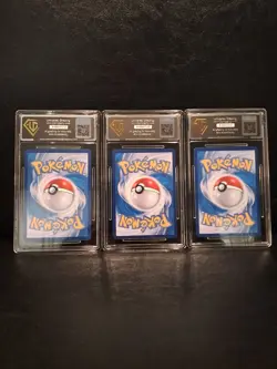 Jolteon Flareon Vaporeon Graded Bundle Eevee Heroes UGC 9 Mint Pokemon TCG - Image 5
