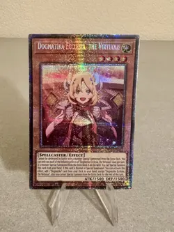 Yu-Gi-Oh! TCG Dogmatika Ecclesia, The Virtuous CH01-EN014 Near Mint - Image 1