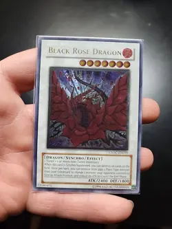 Yugioh Black Rose Dragon CSOC-EN039 Ultimate Rare NM - Image 3