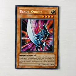 Yugioh Blade Knight CT1-EN002 Secret Rare Limited Edition Lightly Played - Image 1