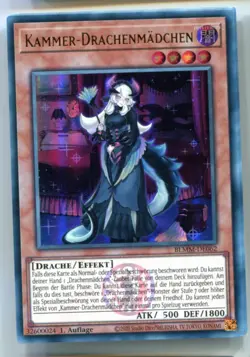Yu-Gi-Oh! KAmmer Drachenmadchen Ultra Rare BLMM-DE062 - Image 1