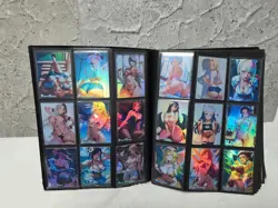 Binder Komplett Waifu Card Goddess Story 360 Holo Card TCG Mitsuri, Bulma, Gemma - Image 3