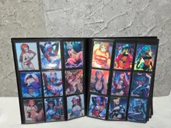Binder Komplett Waifu Card Goddess Story 360 Holo Card TCG Mitsuri, Bulma, Gemma - Image 5
