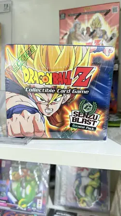 2002 SCORE DRAGON BALL Z SENZU BLAST SEALED TRADING CARD BOX - Image 1