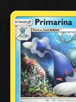 Primarina 41/149 LP Sun & Moon English Pokemon Card TCG - Image 4