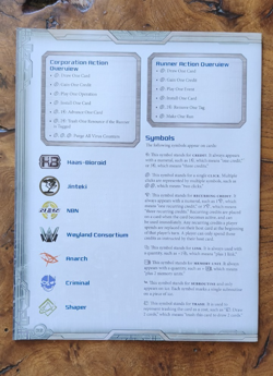ANDROID NETRUNNER LCG Revised CORE SET VO with 247 cards 2017 - Image 5