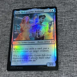 Marvel's Spider-Man Eternal Lyla, Holographic Assistant Foil 0007 NM/M SPE - Image 1