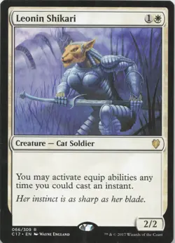 Leonin Shikari R Commander 2017 66 - LP MTG - Image 1