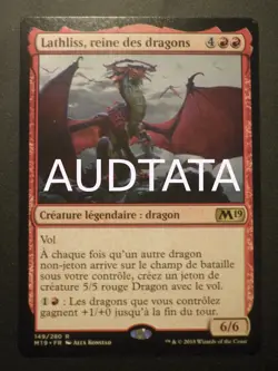 mtg magic 2019 m19 lathliss dragon queen FRENCH VF FR lathliss reine des dragons - Image 1