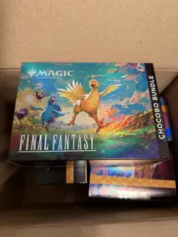 MTG Magic The Gathering Final Fantasy Chocobo Bundle Box - Image 1