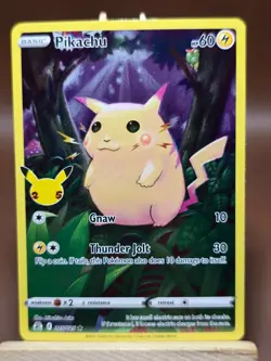 LP Pikachu 005/025 - Celebrations 25th Anniversary Holo Rare - Pokemon TCG - Image 1
