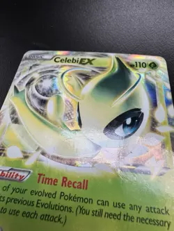 Celebi EX 9/149 Ultra Rare Boundaries Crossed Pokemon TCG Card 2012 MP - Image 3