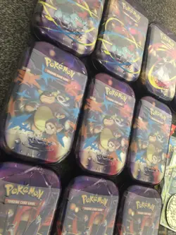 Pokemon TCG - Mega Evolution Mini Tins x 10 New & Sealed ✅ x 1 blister pack ✅ - Image 3
