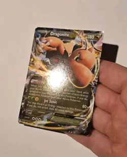 Pokemon Dragonite EX 74/111 Holo Rare XY Furious Fist LP - Image 3