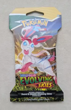Pokemon Evolving Skies - Four (4) Sleeved Booster Packs - Complete Full Art Set - Image 4