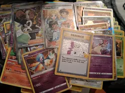 Pokemon TCG 500+ Bulk Card Lot - Vintage, C/UC, Rare, Holos, EX,etc. 1999-24 -11 - Image 1