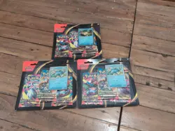 3x Pokemon TCG Mega Evolution Triple Blister Packs 1xPsyduck 2xGolduck New - Image 1