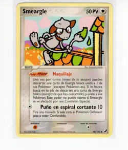 ~ESP~ SPANISH Smeargle 48/115 Unseen Forces Pokemon Card (g3) - Image 1