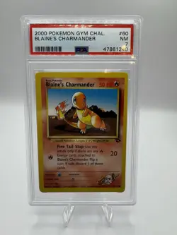 Blaine's Charmander 60/132 Gym Challenge Regular for sale online - Image 1