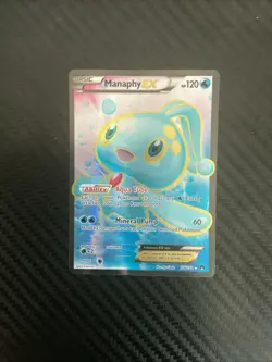 Manaphy EX 116/122 Full Art Ultra Rare XY Breakpoint NM Pokemon TCG - Image 1