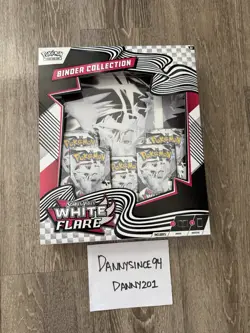 ?? Pokemon White Flare Binder Collection Brand New Sealed IN HAND ?? - Image 1