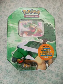2007 Torterra Lv.X Tin Diamond & Pearl 4x D&P Boosters Pokemon Factory Sealed - Image 1