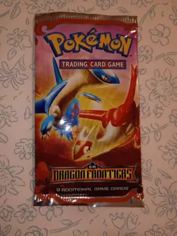 Pokemon ex Dragon Frontiers Booster Pack Sealed Latios Latias Art 2006 Nintendo - Image 1