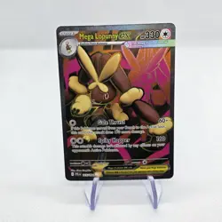 Pokemon Phantasmal Flames Mega Lopunny EX Full Art Ultra Rare Foil Card 115/94 - Image 1