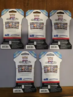 Pokemon Stellar Crown Sleeved Booster Packs X5 - Image 2