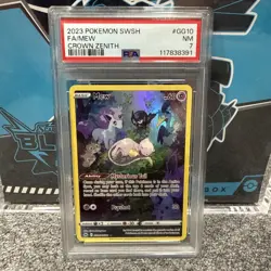 2023 POKEMON SWORD AND SHIELD CROWN ZENITH FA/MEW #GG10 PSA 7 Near Mint - Image 1