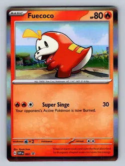 Fuecoco - 002 Promo SV: Scarlet & Violet Promo Cards NM - LP Pokemon TCG - Image 1