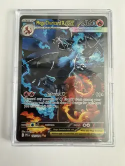 Mega Charizard X EX SIR 125/094 - Pokemon TCG Phantasmal Flames - NM/Pack Fresh - Image 4