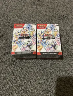 Pokemon TCG Prismatic Evolution Booster Bundle X2 New & Sealed - Image 1
